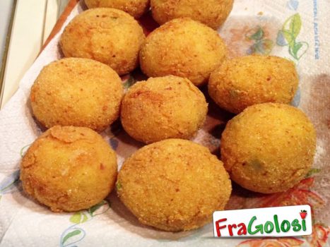 Arancini ai funghi