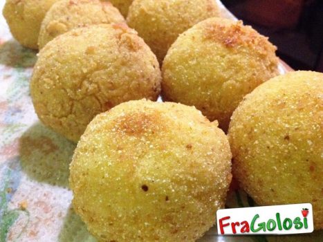 Arancini ai Quattro Formaggi
