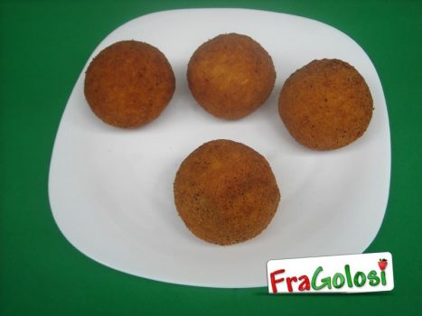 Arancini allo speck