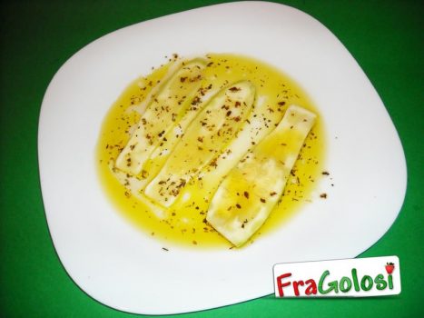 Carpaccio di zucchine