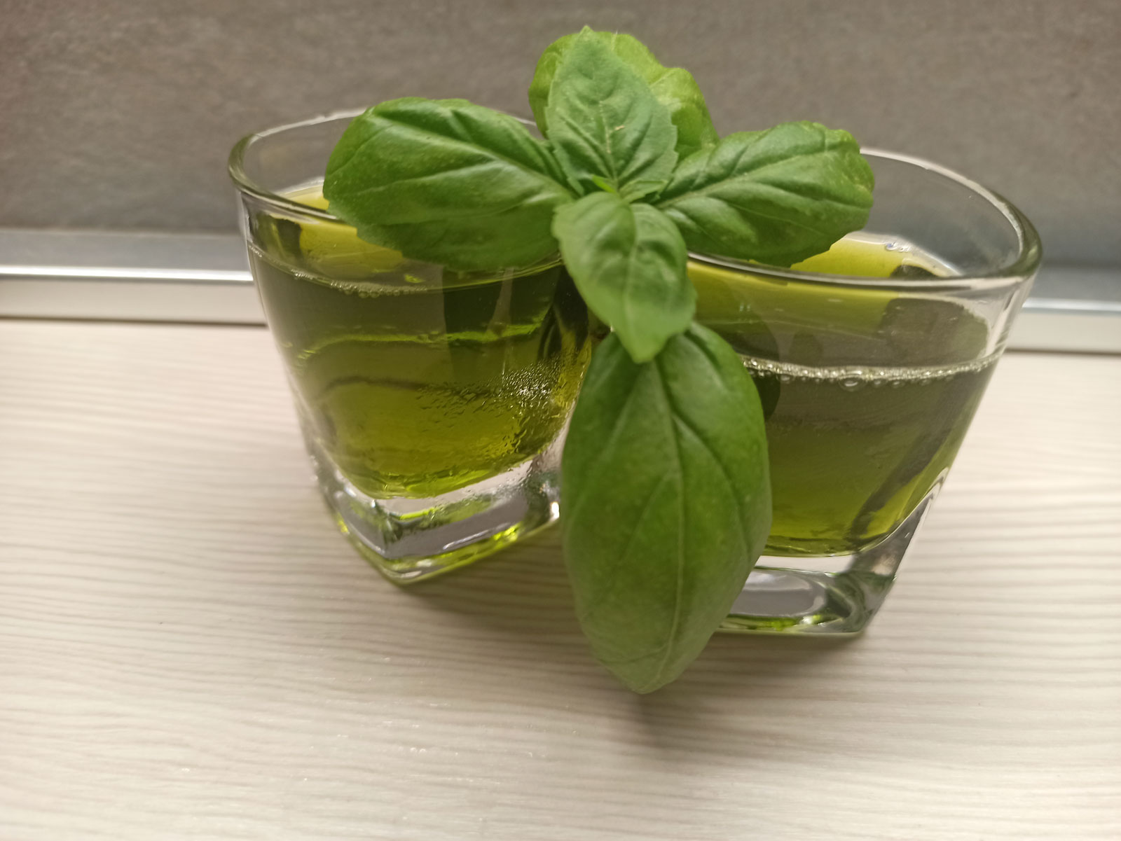 Grappa al basilico
