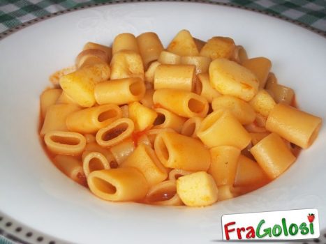 Pasta con patate