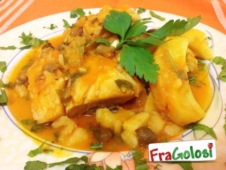 Pesce stocco a ghiotta alla messinese