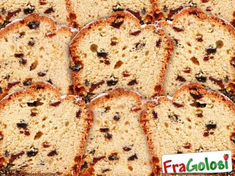 Plum cake al limone e uvetta