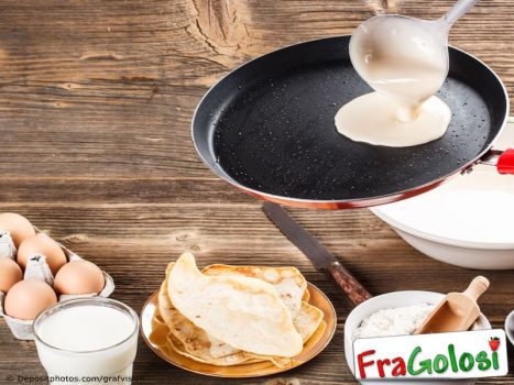 Preparazione crepes