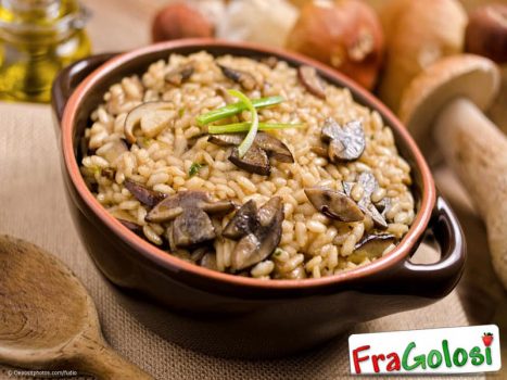 Riso con funghi