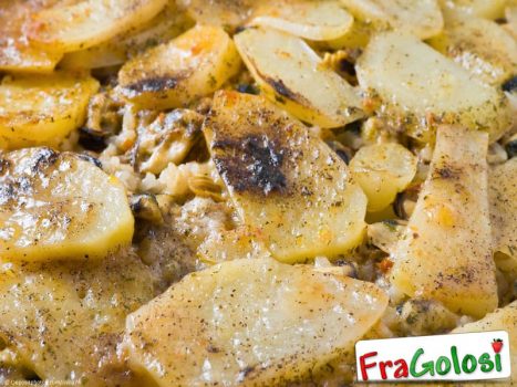 Riso e patate al forno