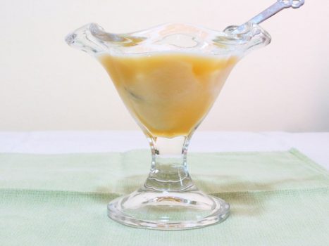 Sorbetto al Calvados
