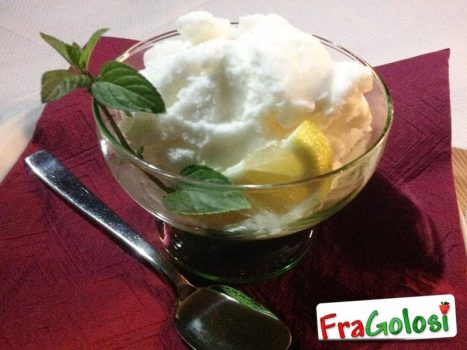 Sorbetto al limone