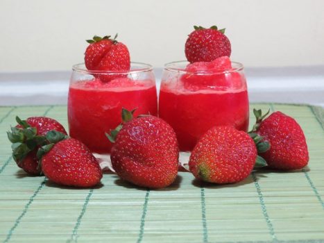 Sorbetto alle Fragole