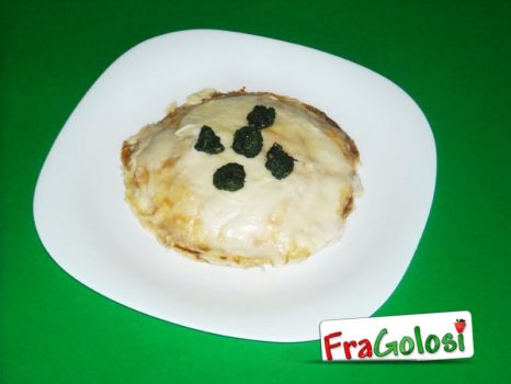 Pasticcio di crespelle ricotta e spinaci