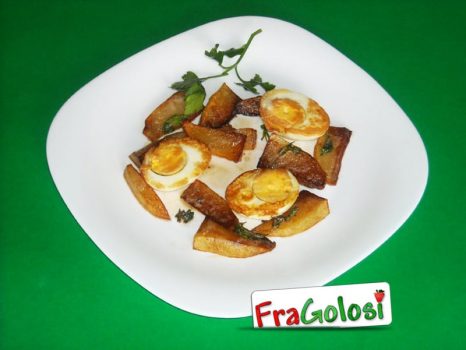 Uova sode fritte