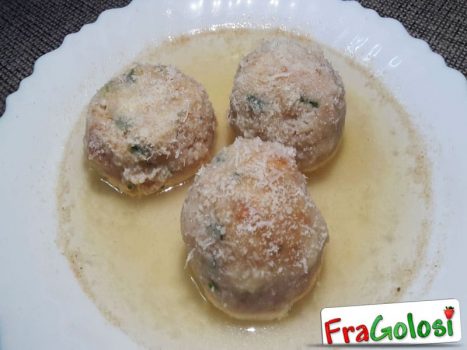 Canederli alla Trentina in Brodo