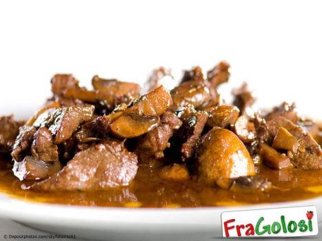 Carne con i funghi