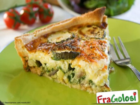 Crostata di zucchine