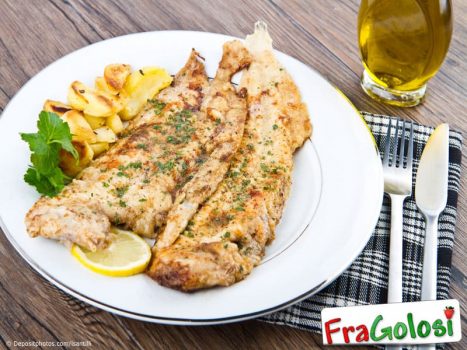 Filetti di sogliole al vino bianco