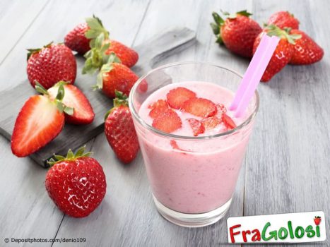 Frappé di fragole
