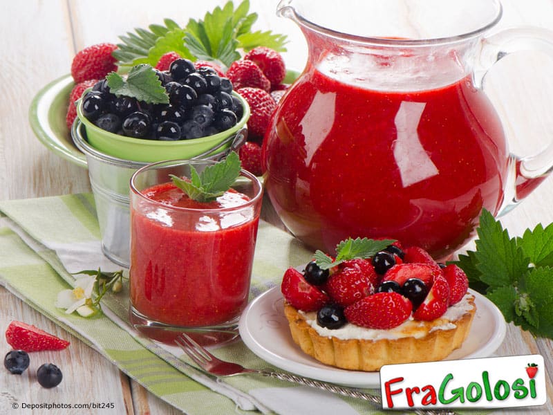 Frullato ai frutti di bosco