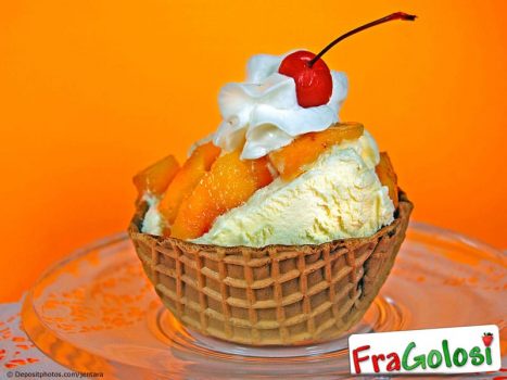 Gelato alla pesca