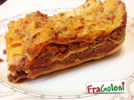Lasagne al ragù di carni miste