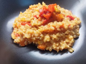 Risotto ai peperoni