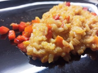 Risotto ai peperoni light