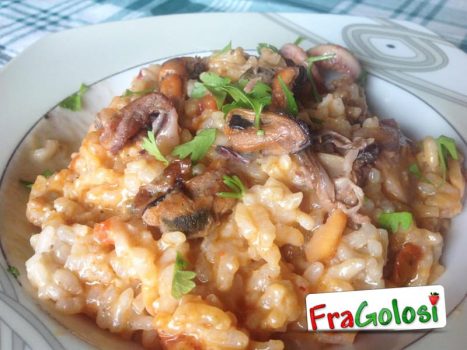 Risotto al gusto di mare