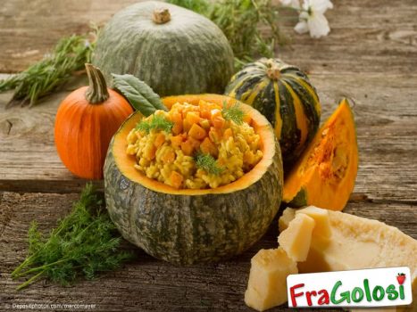 Risotto con la zucca