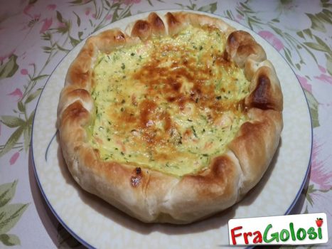 Torta Salata al Salmone