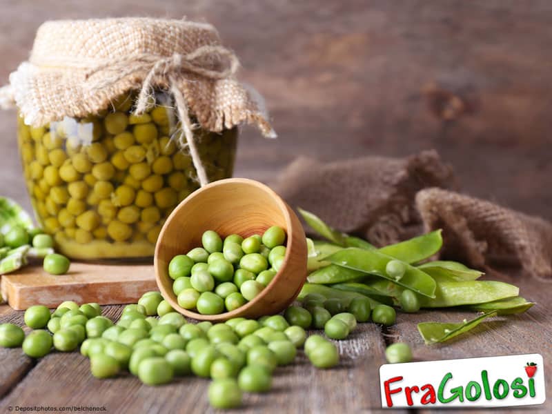 Piselli al naturale