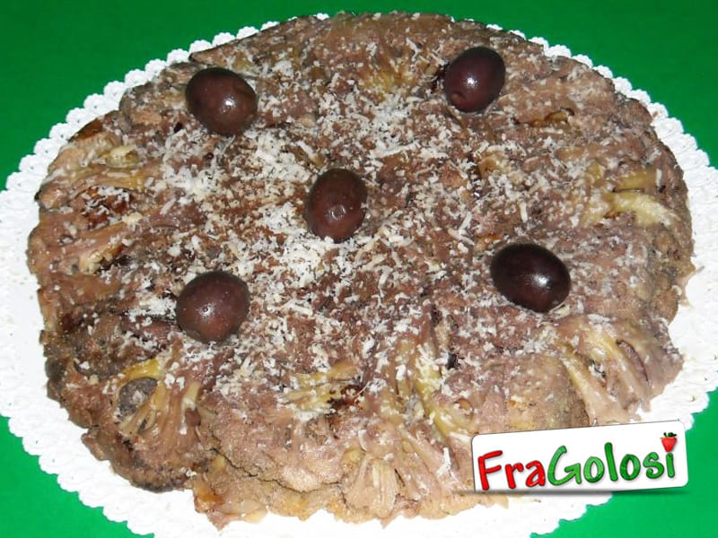 Tortino di cavolfiore affogato