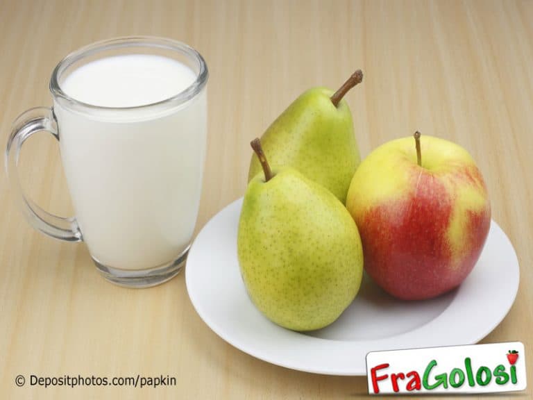 Frullato di pera e di mela