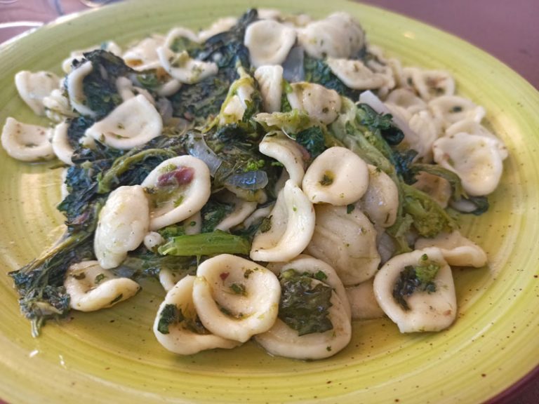 Orecchiette con le cime di rapa
