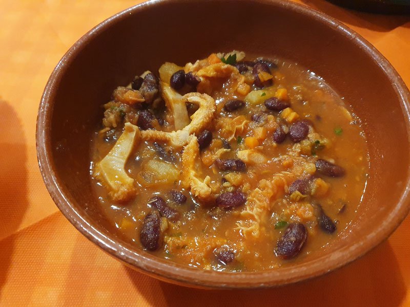 Trippa con i fagioli