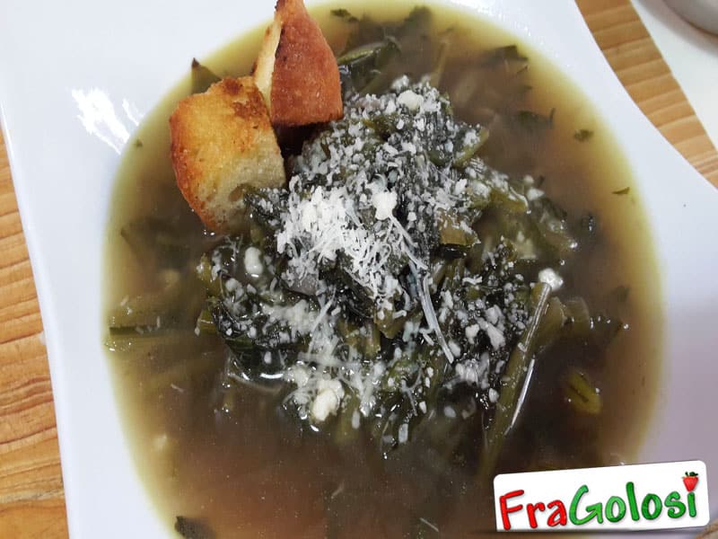 Zuppa di Cicoria e Porri