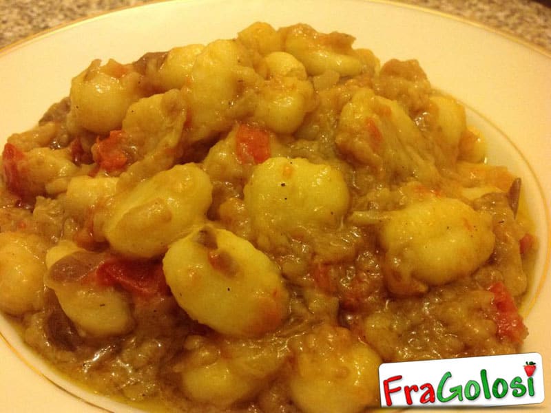 Gnocchi Con Crema Di Melanzane Ricetta Di Fragolosi