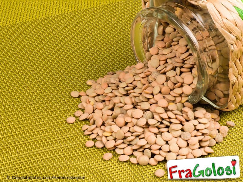 Le lenticchie non vanno ammollate come i fagioli o i ceci