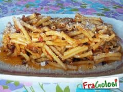 Pasta con zucchine e melanzane