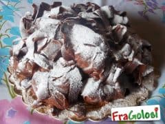 Bignè alla panna con Ganache al cioccolato