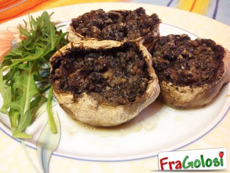 Funghi champignon imbottiti