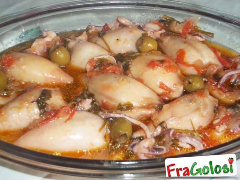 Calamari ripieni alla ghiotta leggera