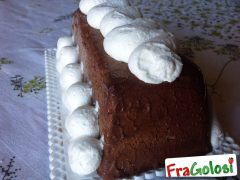 Semifreddo cioccolato con panna montata