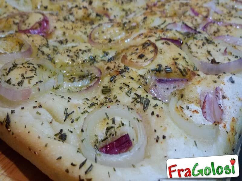 Pizza Bianca con Cipolla
