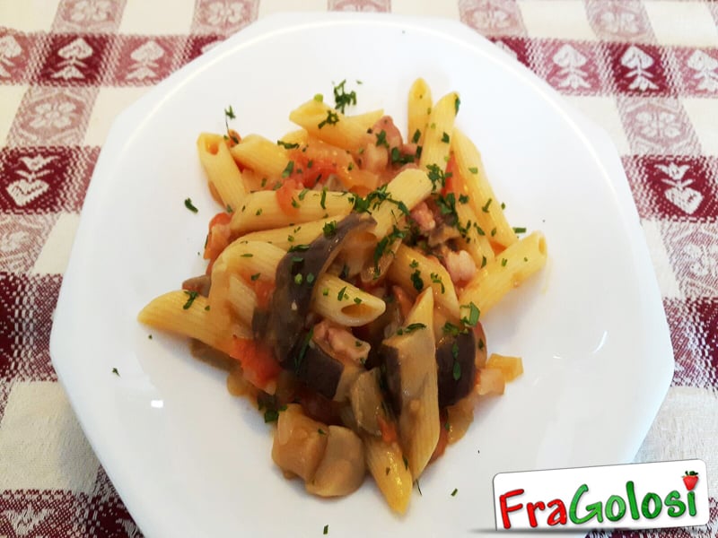 Pasta Con Funghi Cardoncelli E Pancetta Ricetta Di Fragolosi