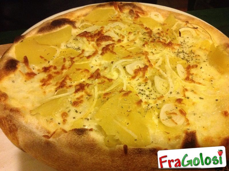 Pizza con Patate