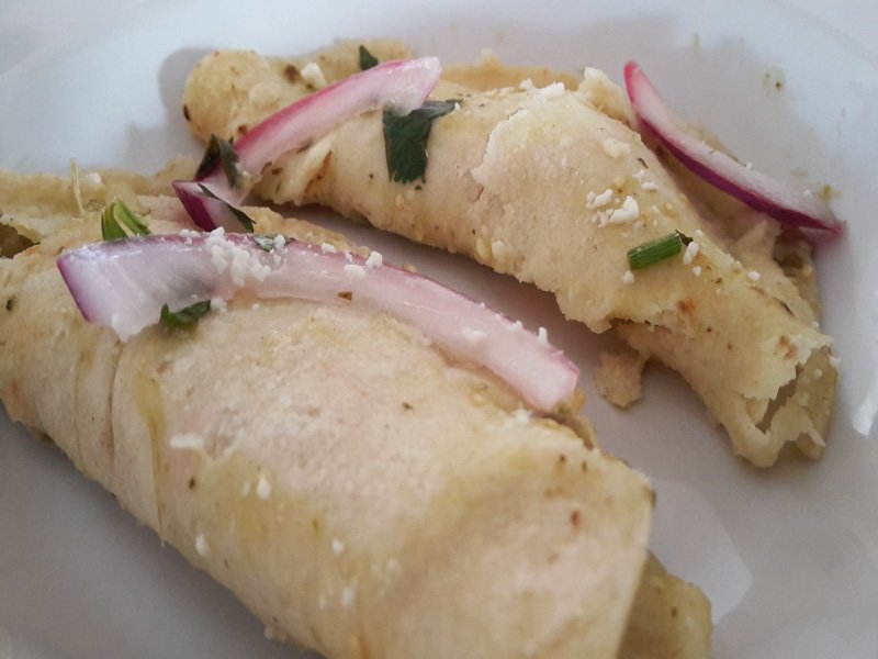 Burritos con Prosciutto e Formaggio