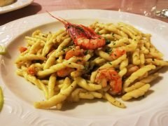 Pasta e Gamberetti in Bianco