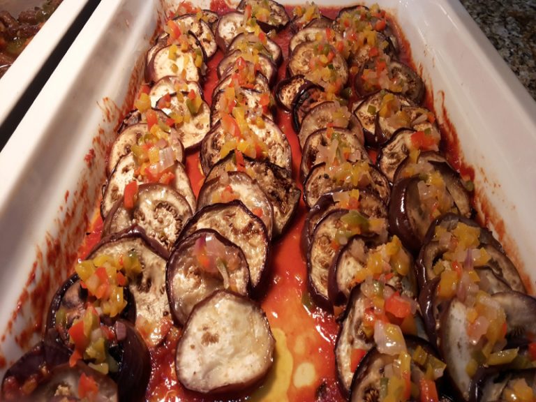 Melanzane e Peperoni al Forno
