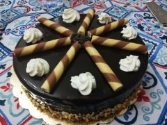 Torta di Nocciole e Cioccolato