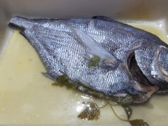 Pesce Castagna al Forno